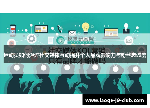 运动员如何通过社交媒体互动提升个人品牌影响力与粉丝忠诚度